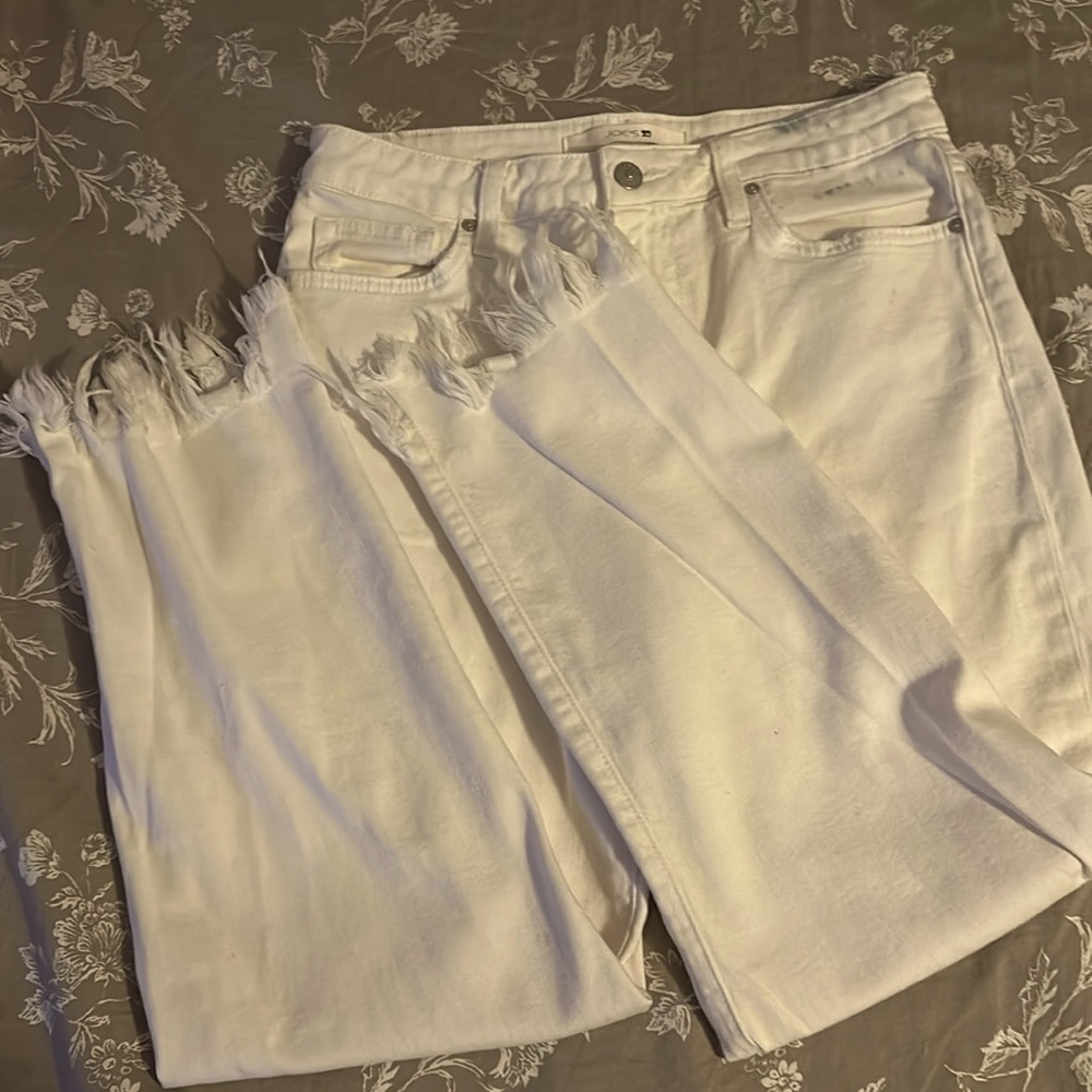 Joes white jeans